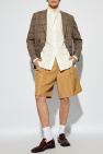 Givenchy beige Pleated shorts