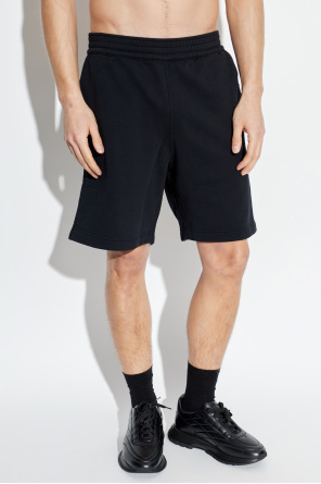 Givenchy Shorts mit Logo-Aufnäher