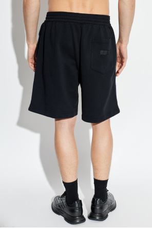 Givenchy Shorts mit Logo-Aufnäher