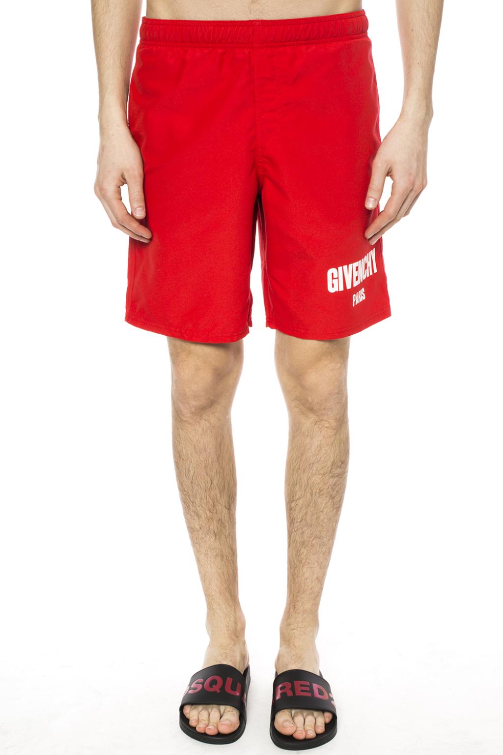 Red Swim shorts with logo Givenchy - Vitkac Germany