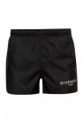 Givenchy BLACK Swim shorts with logo