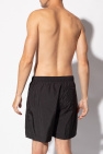 givenchy distressed Swim shorts with logo