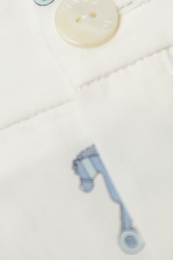 Fendi Kids Pantalones cortos de algodón con estampado