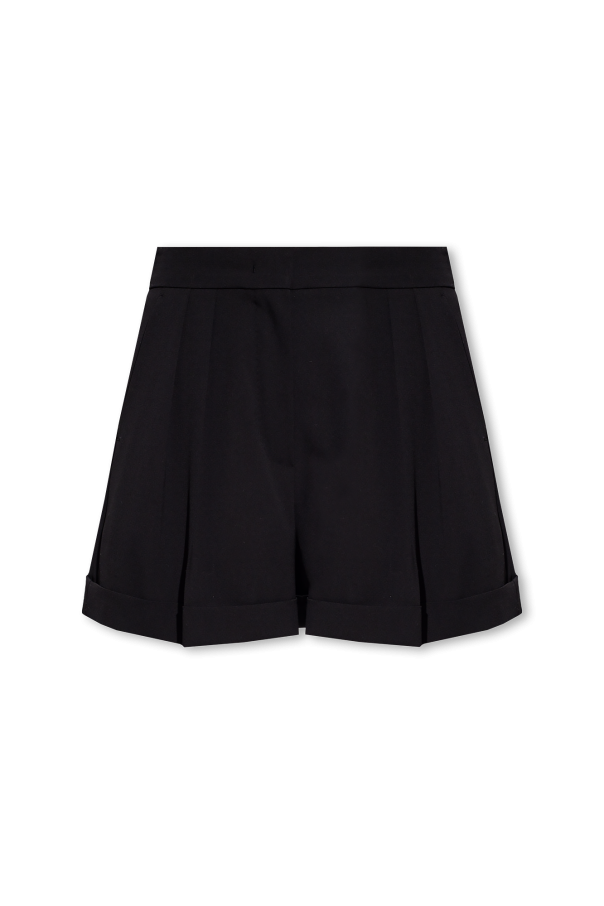 Max Mara ‘Bormida’ pleat-front Detail shorts
