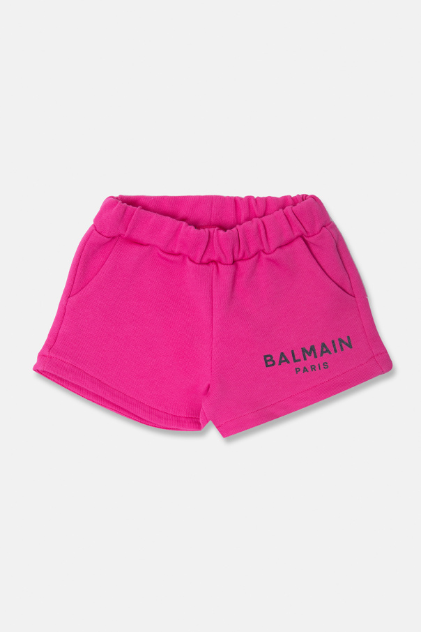 Balmain Jean Kids Printed shorts
