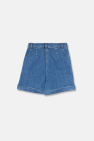 Balmain Kids BLUE Denim shorts