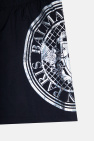 Balmain Kids BLACK Swim shorts with logo