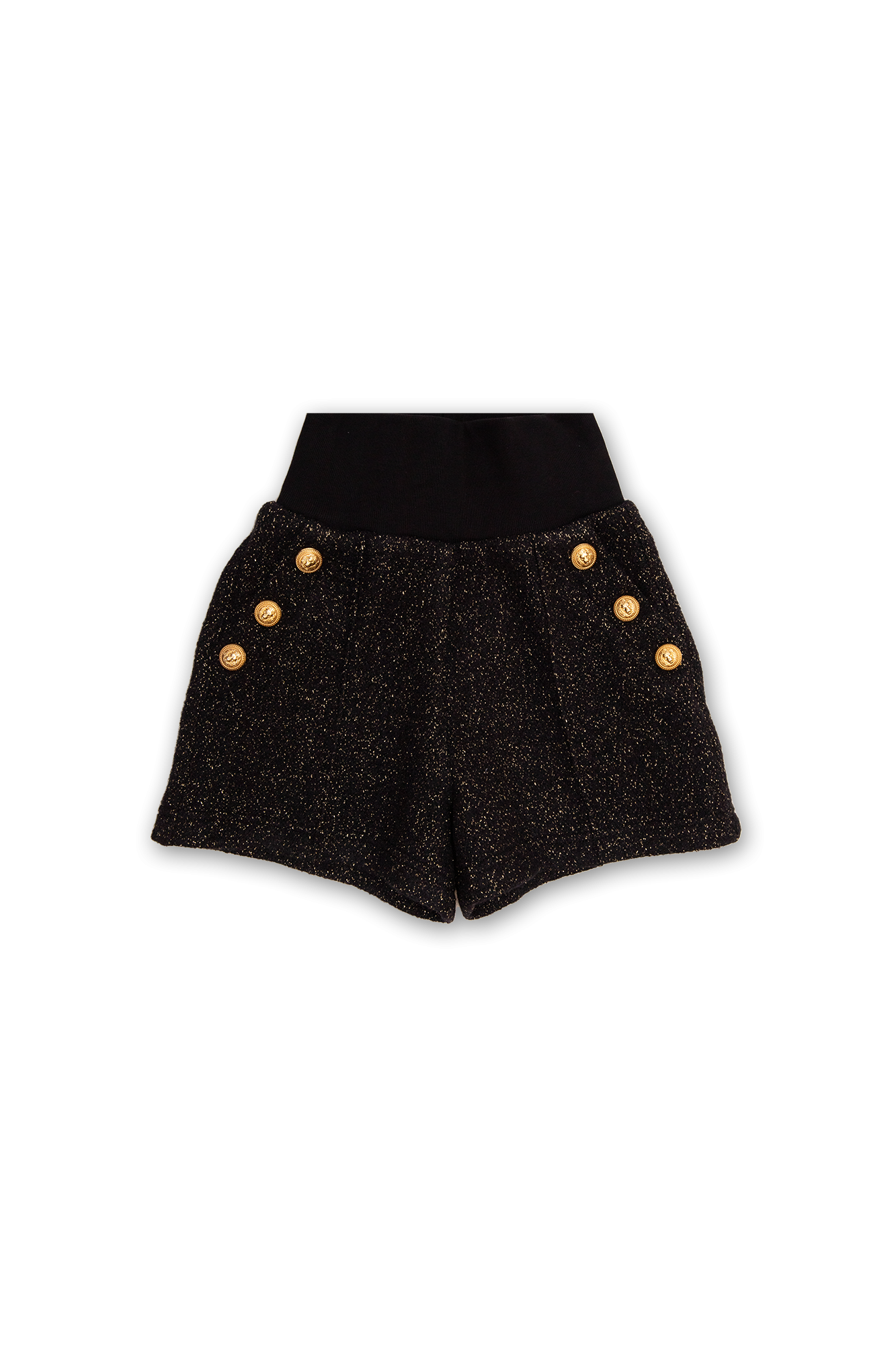 Balmain Kids Lurex shorts