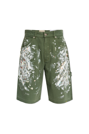 Shorts vaqueros con efecto ‘Vintage’