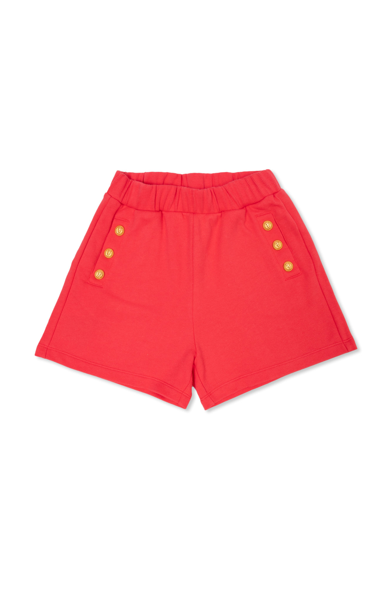 Balmain Kids Cotton shorts by embossed-logo Balmain Kids