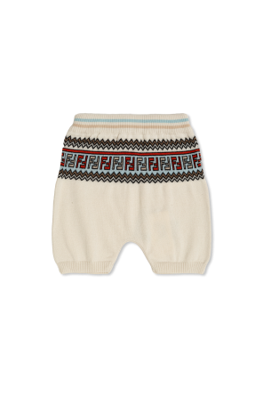 Shorts with decorative pattern