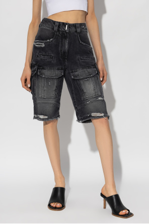 Givenchy Denim cargo shorts