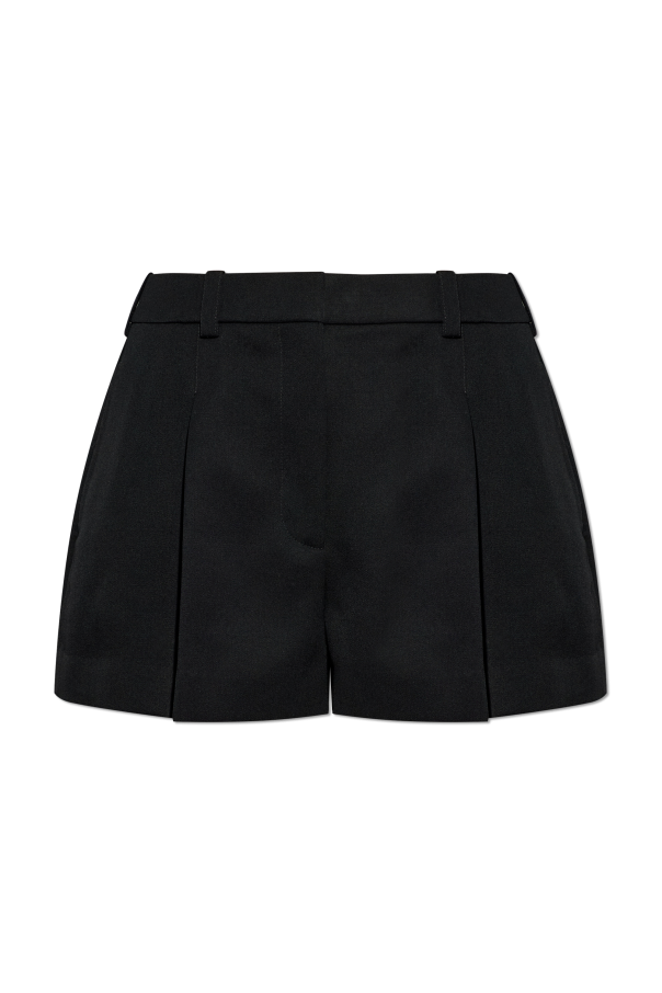 Wool shorts with pleats od Givenchy