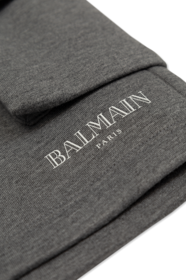 Balmain Kids Logo shorts