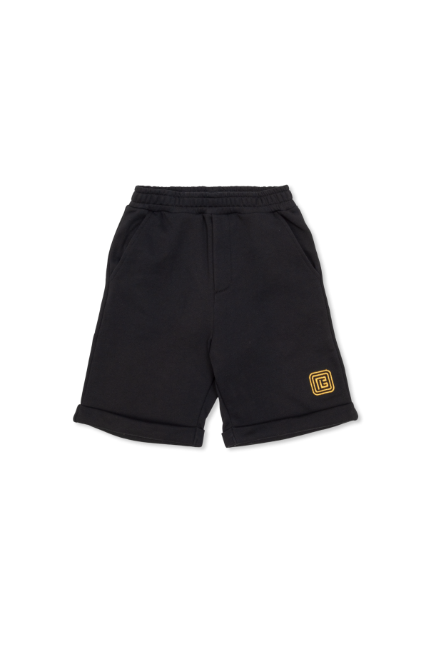 Balmain Kids Monogram shorts