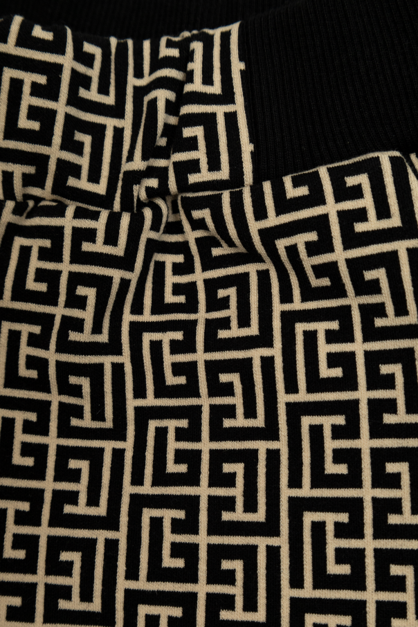 Balmain Kids Monogram shorts