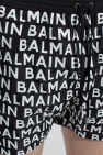 Balmain balmain white long-sleeved sweatshirt