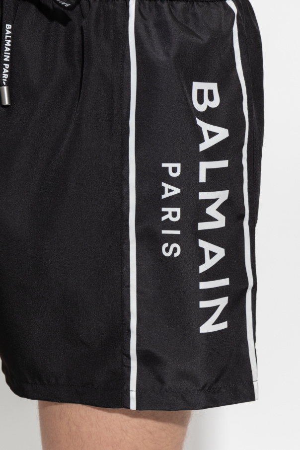 Balmain Balmain monogram print blouse