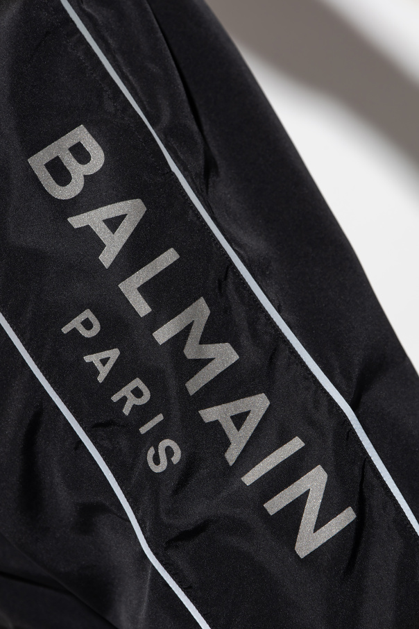 Balmain Balmain logo-embellished triangle bikini set