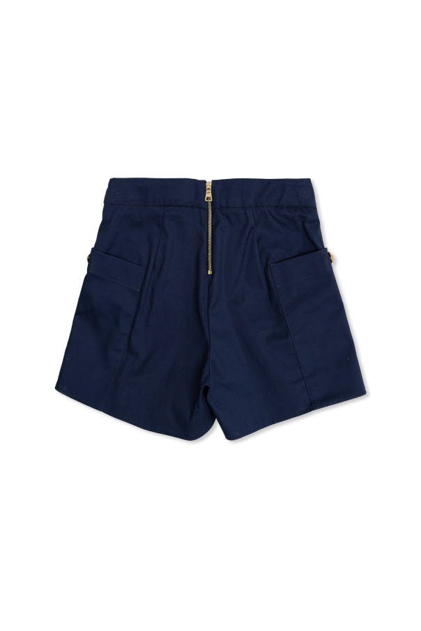 Shorts with pockets od Balmain Kids