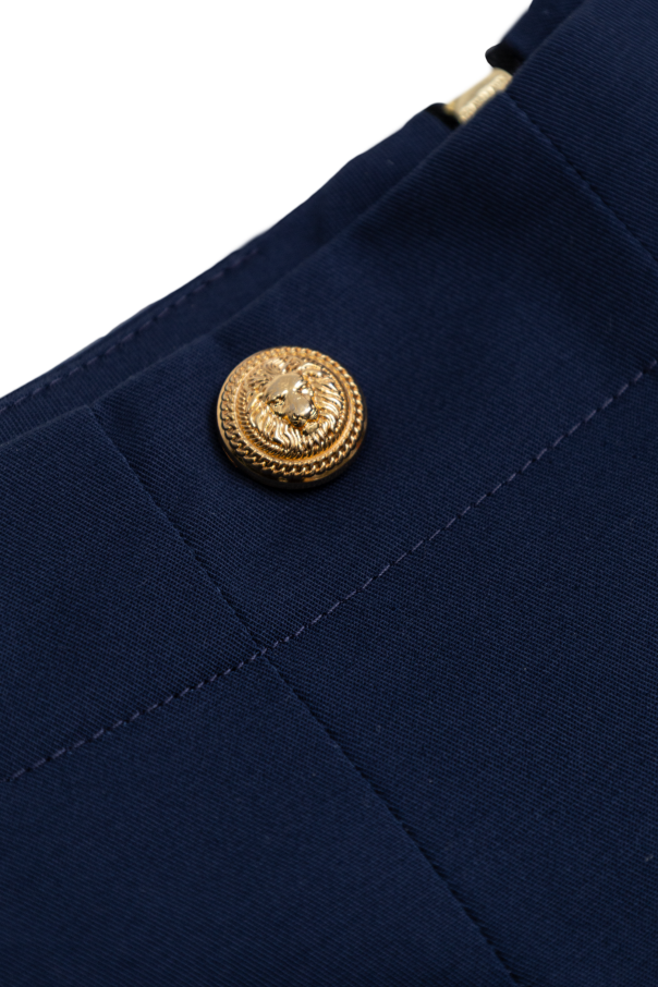 Balmain Kids Shorts with pockets