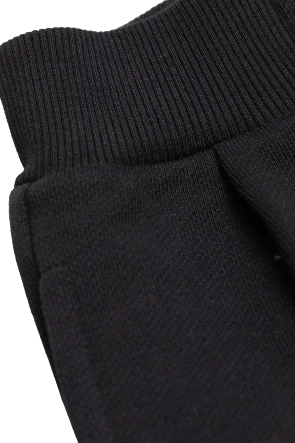 Balmain Kids Monogram shorts with pocket