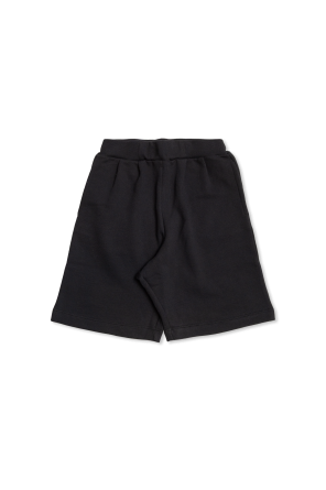 Monogram shorts with pocket