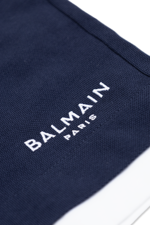 Balmain Kids Shorts with embroidered logo