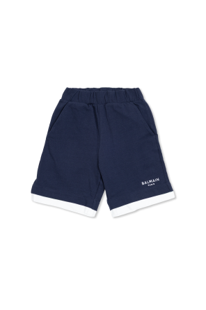 Pantalones cortos con logo bordado