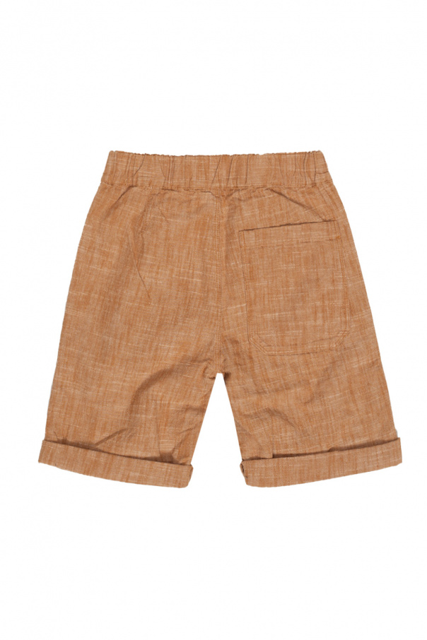Bonpoint  High-Rise Woven graphic-print Shorts