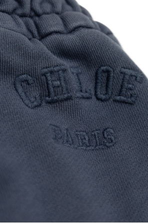 Chloé Kids Bawełniane szorty