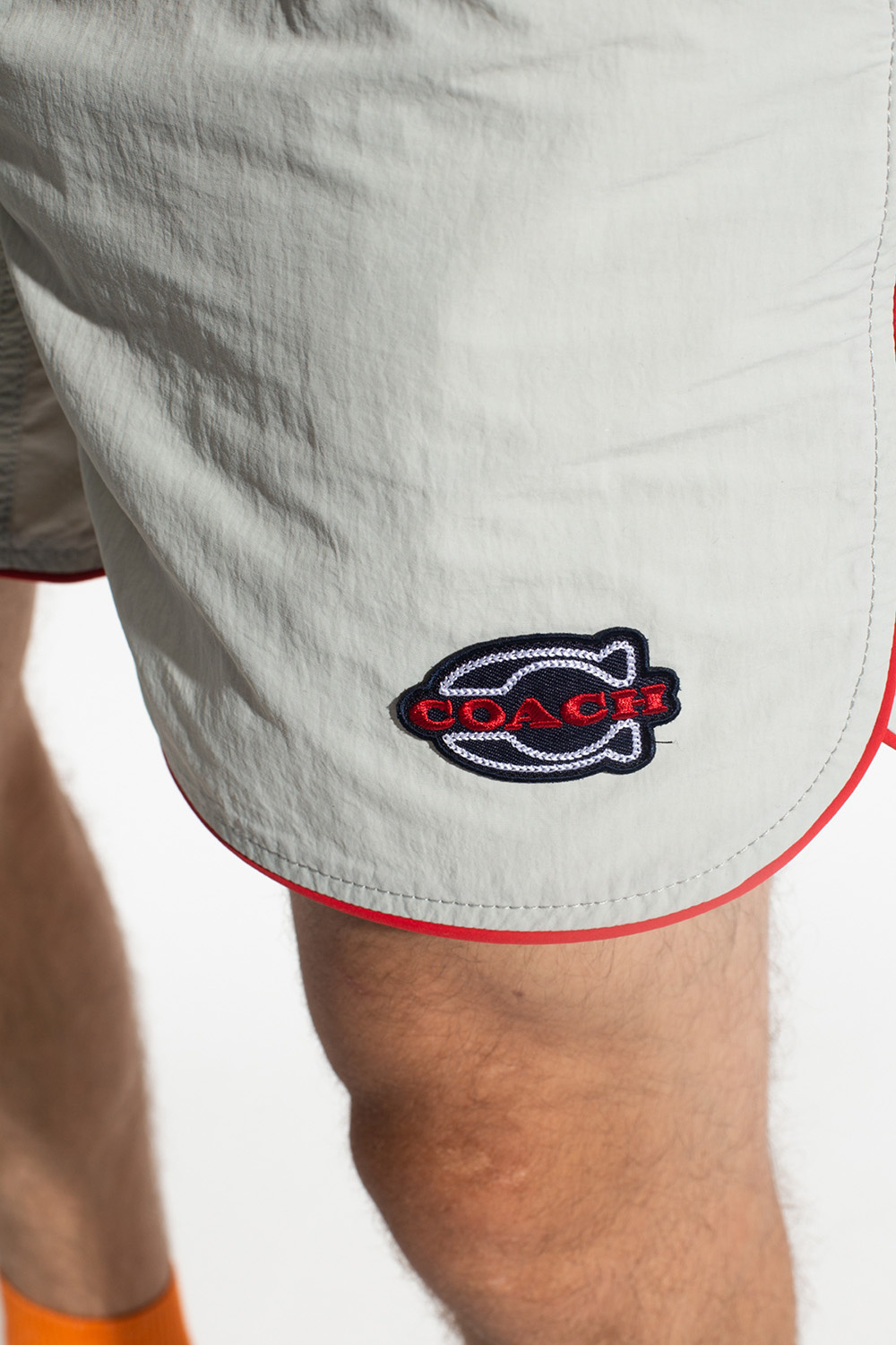 Coach Swim shorts with logo