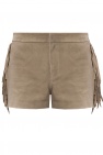 AllSaints GREY ‘Calix’ suede shorts