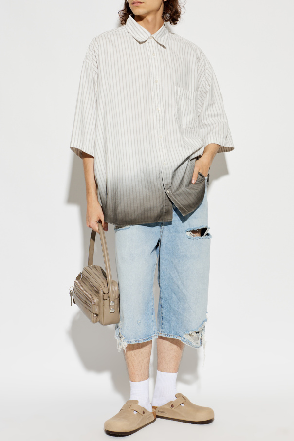 Acne Studios Vintage-effect shorts