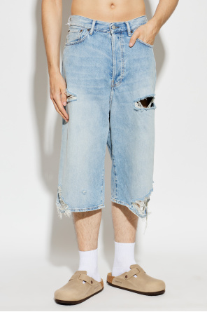 Acne Studios Vintage-effect shorts