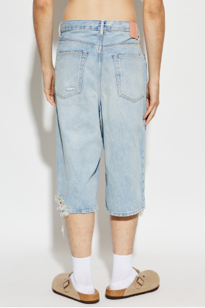 Acne Studios Vintage-effect shorts