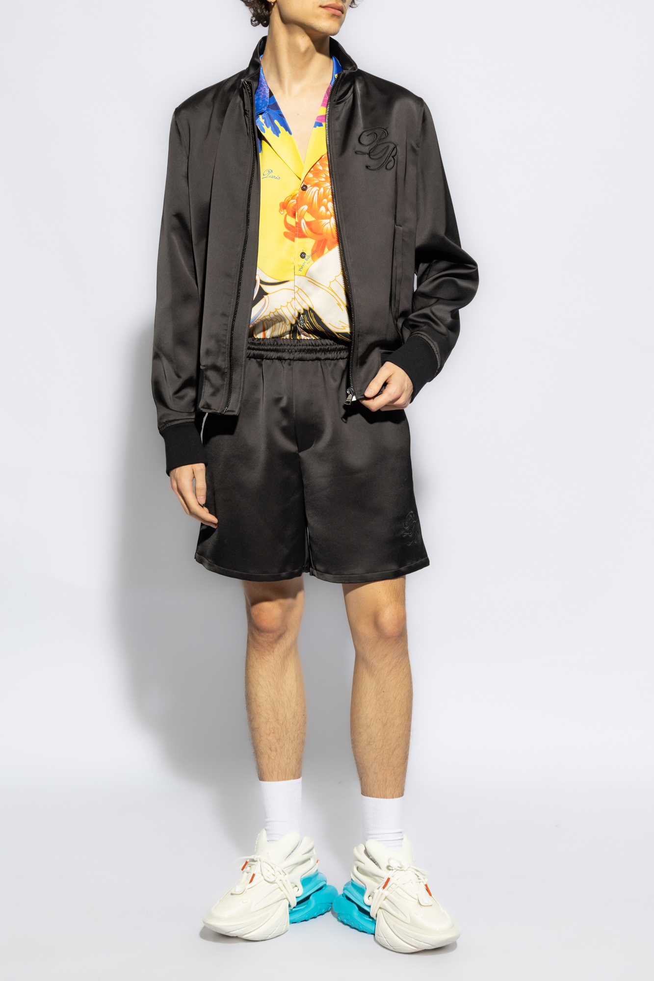 Balmain Satin shorts