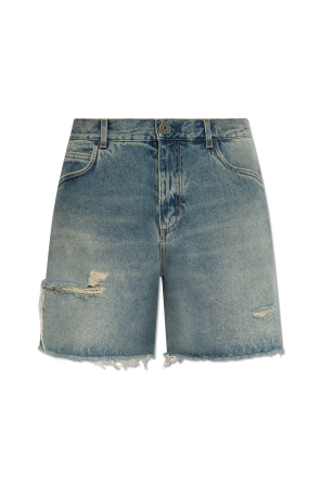 Balmain slim-fit faded jeans Schwarz