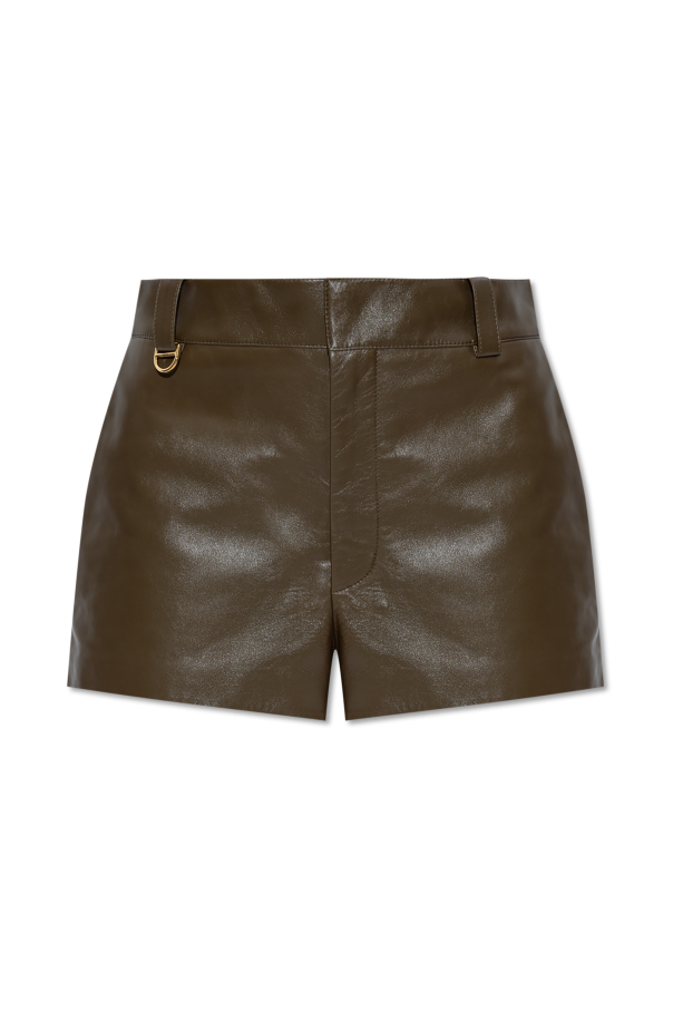 Chloé Leather shorts