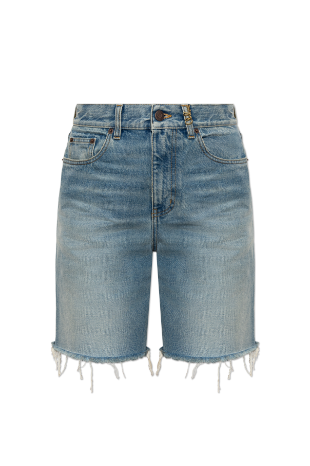 Jeans shorts with a 'vintage' effect od Chloé