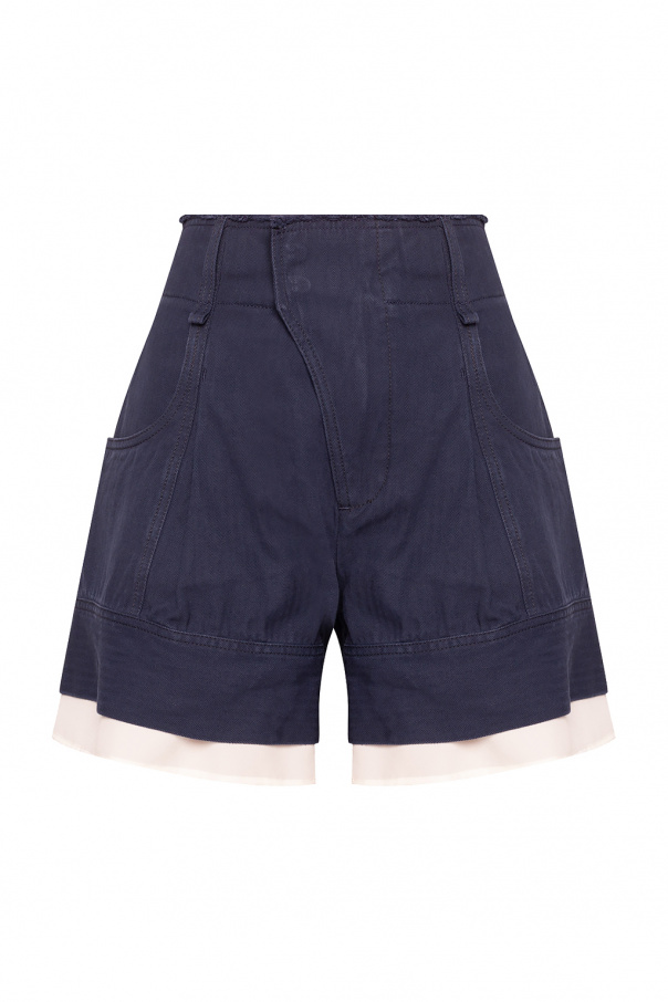 Chloé High-waisted shorts