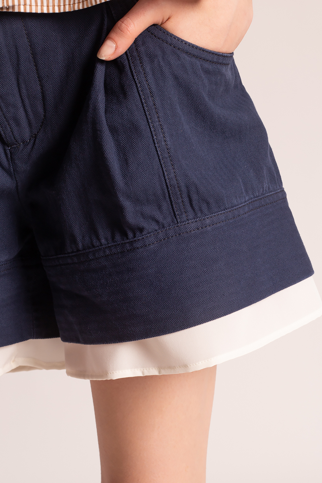 Chloé High-waisted shorts