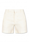 Chloé Pleat-front shorts