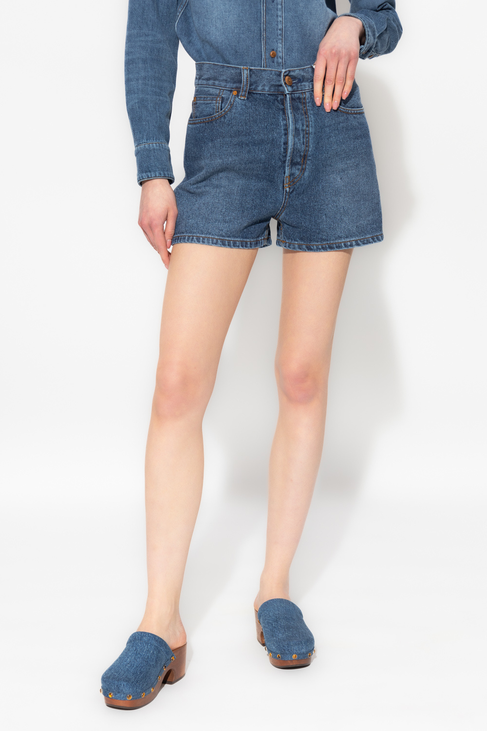 Chloé Denim shorts
