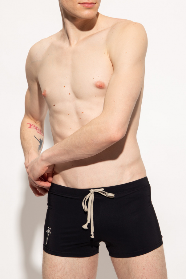 Rick Owens x Champion Men's Logo Briefs in Black