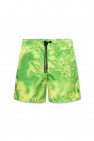 Marcelo Burlon Patterned swim shorts
