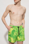 Marcelo Burlon Patterned swim shorts