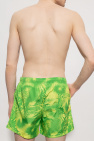 Marcelo Burlon Patterned swim shorts