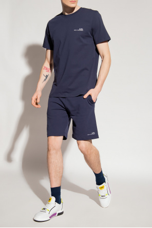 Shorts with logo od A.P.C.
