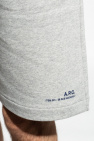 A.P.C. Logo-printed shorts